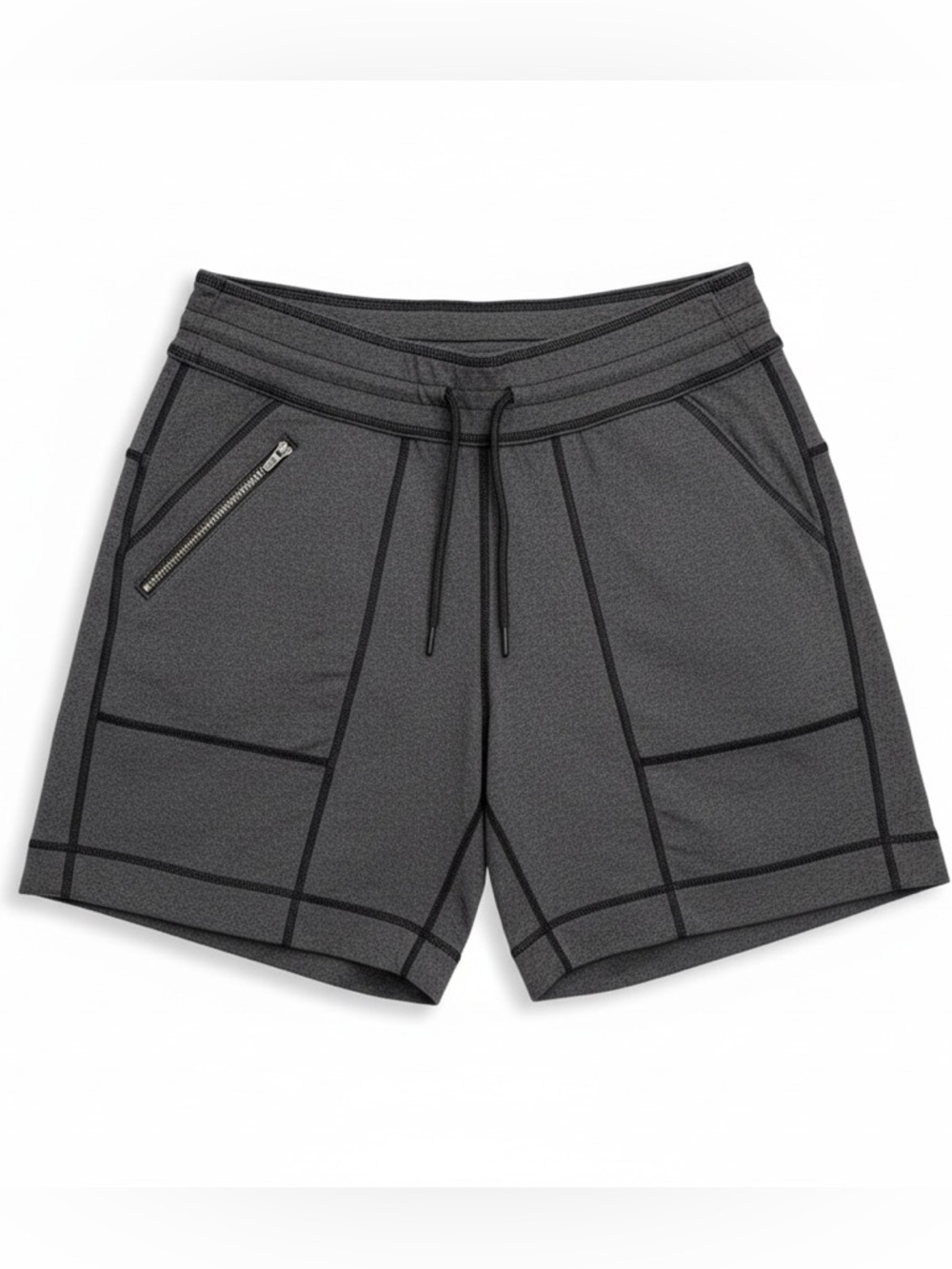 Title Nine | Heathered Charcoal Gray Active Golf Shorts 6” Inseam | XS